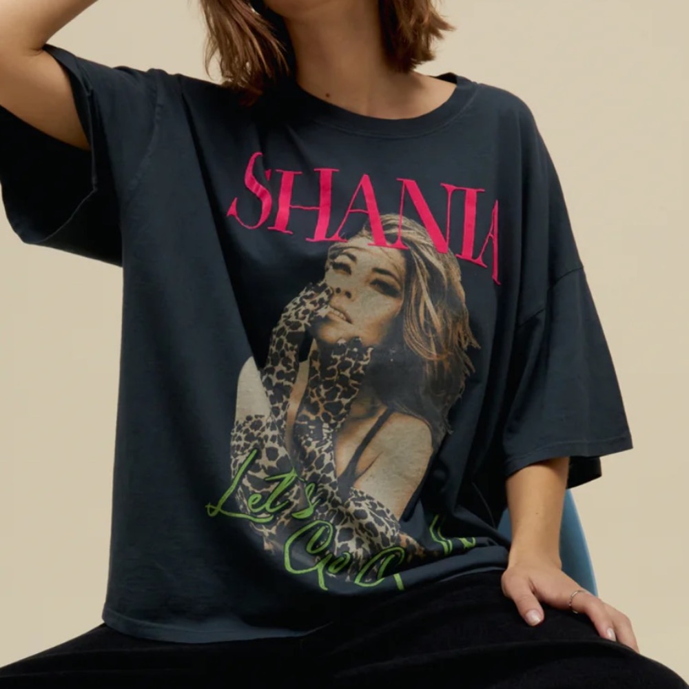 Daydreamer SHANIA LET'S GO GIRLS ONE SIZE TEE
